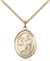 St. Luke the Apostle Medal<br/>8068 Oval, Gold Filled