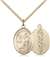 St. Luke the Apostle / Doctor Medal<br/>8068 Oval, Gold Filled
