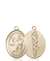 St. Luke the Apostle / Doctor Medal<br/>8068 Oval, 14kt Gold