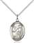 St. Luke the Apostle Medal<br/>8068 Oval, Sterling Silver