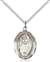 St. Maria Faustina Medal<br/>8069 Oval, Sterling Silver