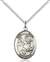 St. Mark the Evangelist Medal<br/>8070 Oval, Sterling Silver