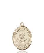 St. Maximilian Kolbe Medal<br/>8073 Oval, 14kt Gold
