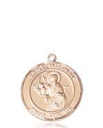 St. Matthew the Apostle Medal<br/>8074 Round, 14kt Gold