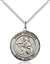 St. Matthew the Apostle Medal<br/>8074 Round, Sterling Silver