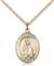 St. Martha Medal<br/>8075 Oval, Gold Filled