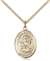 St. Michael the Archangel Medal<br/>8076 Oval, Gold Filled