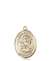 St. Michael the Archangel Medal<br/>8076 Oval, 14kt Gold