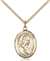 St. Philomena Medal<br/>8077 Oval, Gold Filled