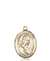 St. Philomena Medal<br/>8077 Oval, 14kt Gold