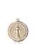 Miraculous Medal<br/>8078 Round, 14kt Gold