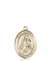 St. Nicholas Medal<br/>8080 Oval, 14kt Gold