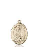 St. Louis Medal<br/>8081 Oval, 14kt Gold