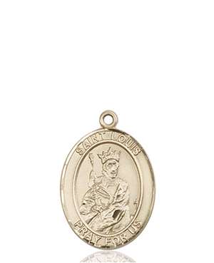St. Louis Medal<br/>8081 Oval, 14kt Gold