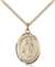 St. Patrick Medal<br/>8084 Oval, Gold Filled
