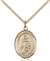 St. Peregrine Laziosi Medal<br/>8088 Oval, Gold Filled