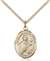 St. Martin De Porres Medal<br/>8089 Oval, Gold Filled