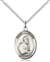 St. Peter the Apostle Medal<br/>8090 Oval, Sterling Silver