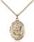 St. Raymond Nonnatus Medal<br/>8091 Oval, Gold Filled