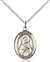 St. Rita of Cascia Medal<br/>8094 Oval, Sterling Silver