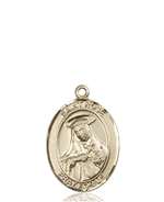 St. Rose of Lima Medal<br/>8095 Oval, 14kt Gold