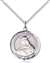 St. Rose of Lima Medal<br/>8095 Round, Sterling Silver