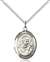 St. Robert Bellarmine Medal<br/>8096 Oval, Sterling Silver