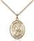 St. Sarah Medal<br/>8097 Oval, Gold Filled