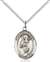 St. Scholastica Medal<br/>8099 Oval, Sterling Silver