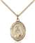 St. Teresa of Avila Medal<br/>8102 Oval, Gold Filled