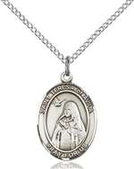 St. Teresa of Avila Medal<br/>8102 Oval, Sterling Silver