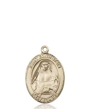 St. Edith Stein Medal<br/>8103 Oval, 14kt Gold