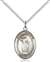 St. Stephen the Martyr Medal<br/>8104 Oval, Sterling Silver