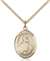 St. Thomas the Apostle Medal<br/>8107 Oval, Gold Filled