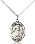 St. Thomas the Apostle Medal<br/>8107 Oval, Sterling Silver