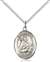 St. William of Rochester Medal<br/>8114 Oval, Sterling Silver