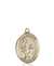 St. Zachary Medal<br/>8116 Oval, 14kt Gold