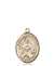 St. Julie Billiart Medal<br/>8117 Oval, 14kt Gold