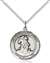 Guardian Angel Medal<br/>8118 Round, Sterling Silver