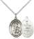 Guardian Angel / Army Medal<br/>8118 Oval, Sterling Silver