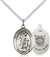 Guardian Angel / Coast Guard Medal<br/>8118 Oval, Sterling Silver