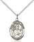 St. Leo the Great Medal<br/>8120 Oval, Sterling Silver