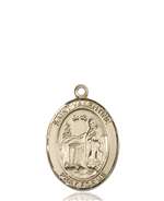 St. Valentine of Rome Medal<br/>8121 Oval, 14kt Gold