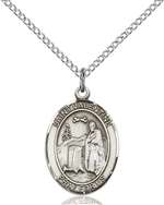 St. Valentine of Rome Medal<br/>8121 Oval, Sterling Silver