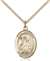 St. Bridget of Sweden Medal<br/>8122 Oval, Gold Filled