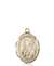 St. Brigid of Ireland Medal<br/>8123 Oval, 14kt Gold