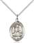 St. Walburga Medal<br/>8126 Oval, Sterling Silver