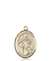St. Ursula Medal<br/>8127 Oval, 14kt Gold