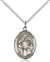 St. Ursula Medal<br/>8127 Oval, Sterling Silver