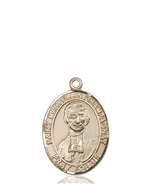 St. Marcellin Champagnat Medal<br/>8131 Oval, 14kt Gold